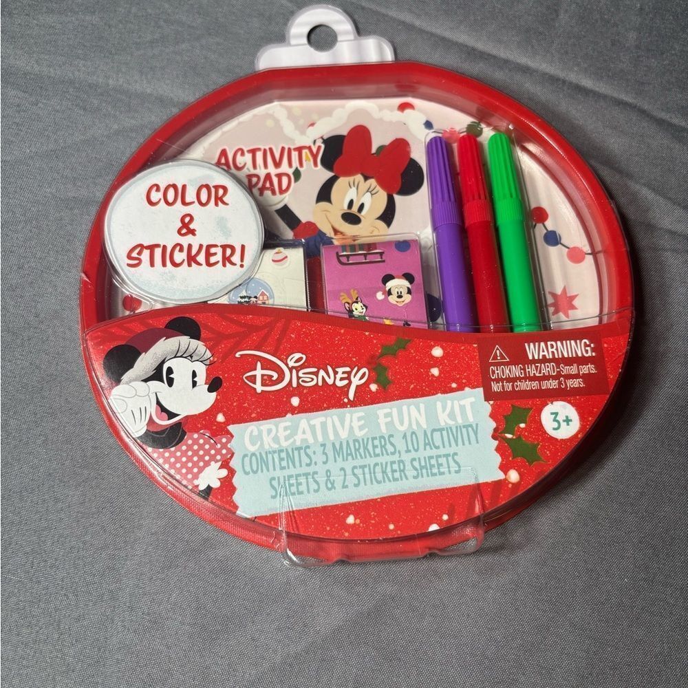 New Disney Junior Minnie Mouse Creative Fun Kit NWT